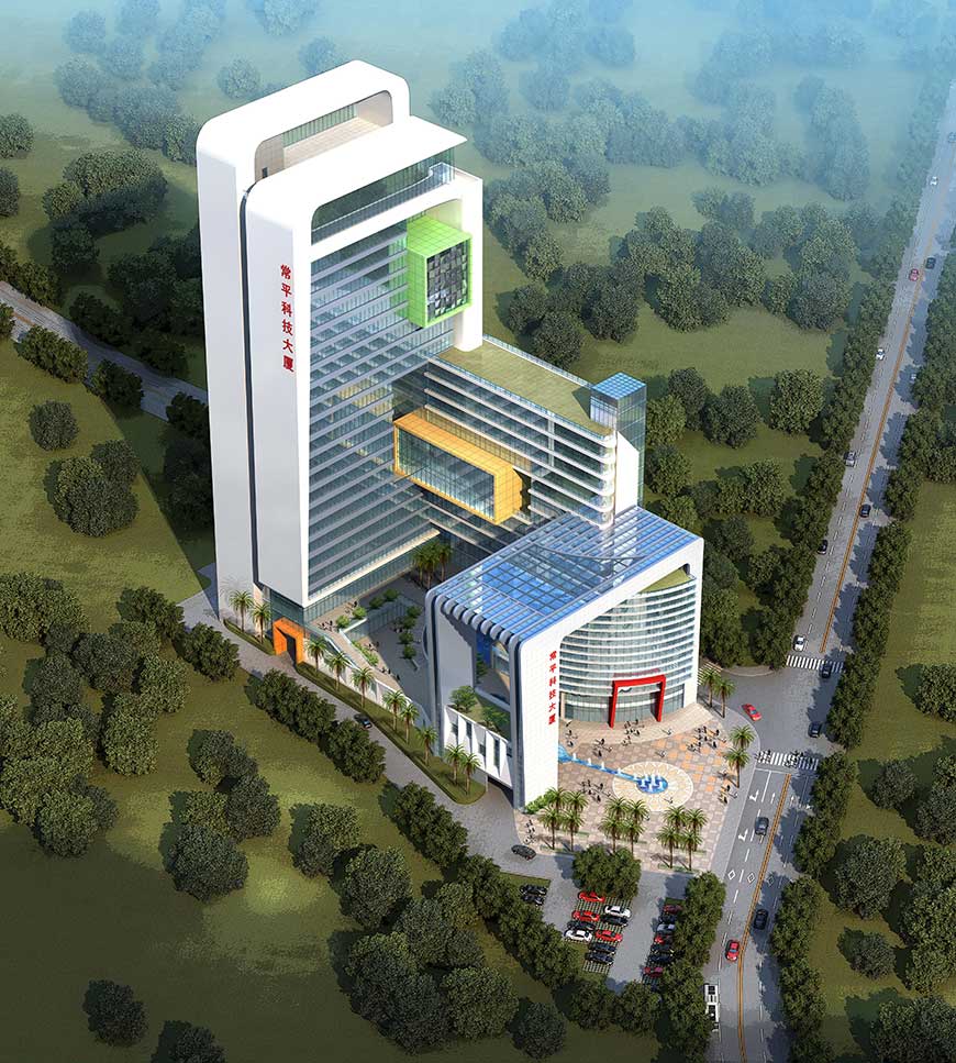 全市第一個“政企聯合”的科技創新產業園區