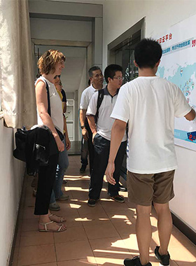 意大利費拉拉大學(xué)托馬斯教授調(diào)研團(tuán)一行蒞臨常平科技園參觀調(diào)研