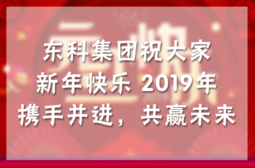 東科集團(tuán)祝大家新年快樂！2019年攜手并進(jìn)，共贏未來！